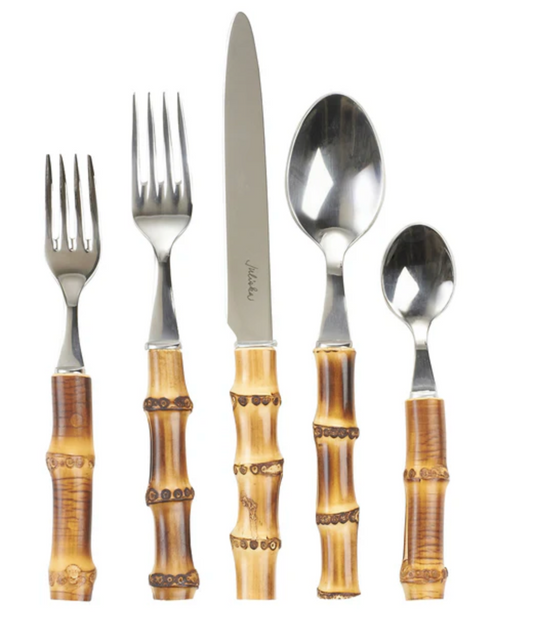 Bamboo 5pc Place Setting - Natural