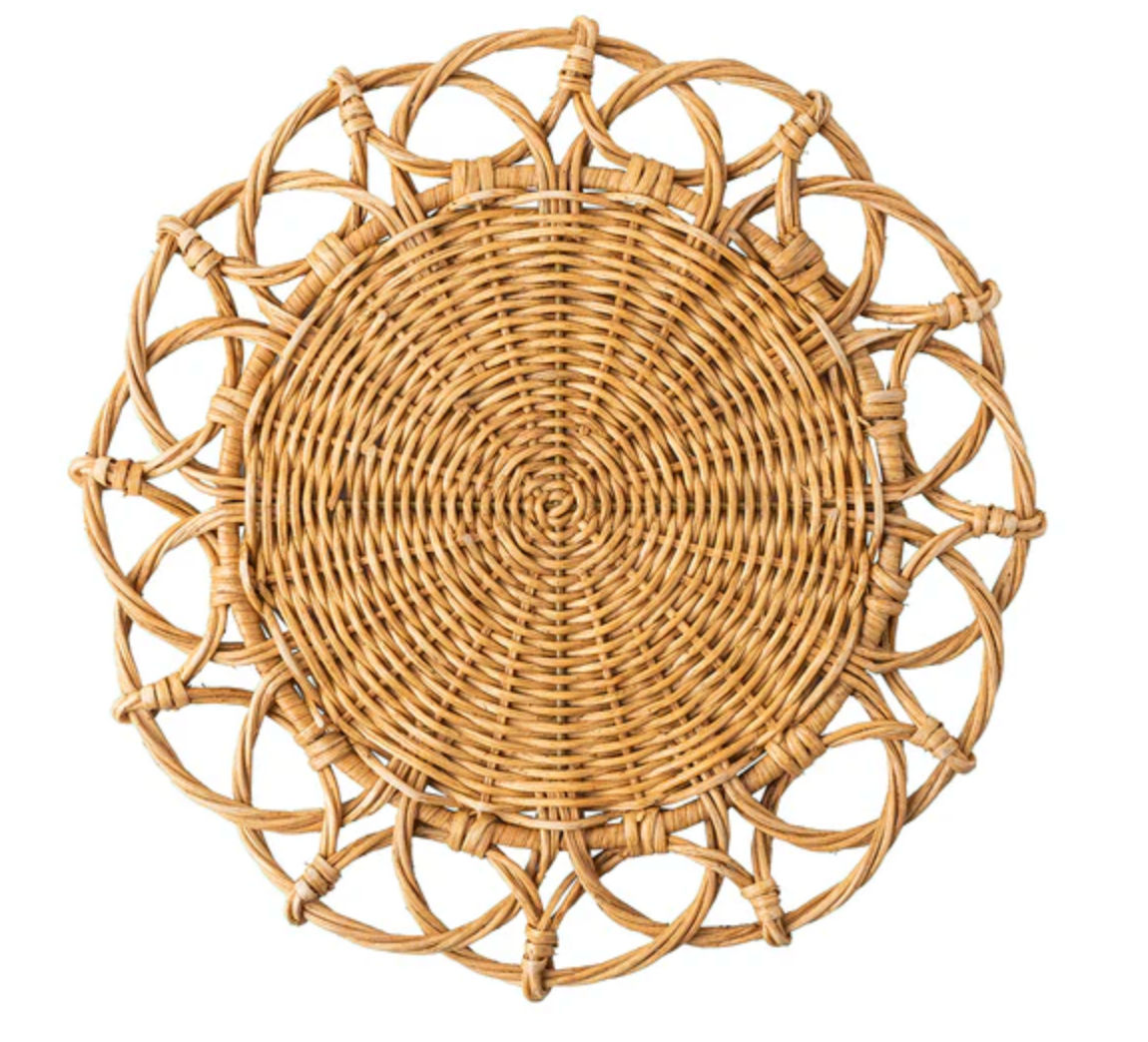 Provence Rattan Placemat - Natural