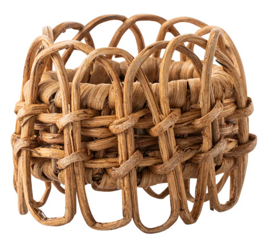 Provence Rattan Napkin Ring - Natural