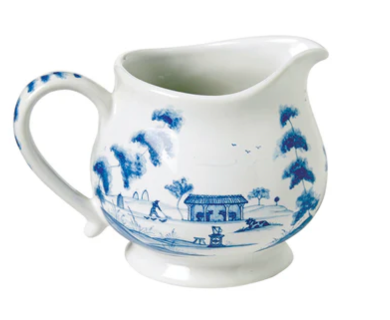 Country Estate Creamer - Delft Blue