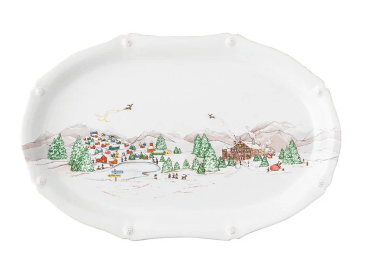 Berry & Thread North Pole 17" Platter